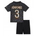 Paris Saint-Germain Presnel Kimpembe #3 Replika Babykläder Tredje matchkläder barn 2023-24 Korta ärmar (+ Korta byxor)